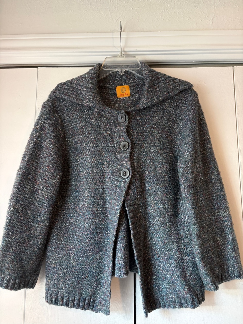 Cozy Knit Button-Front Women's Cardigan Jacket